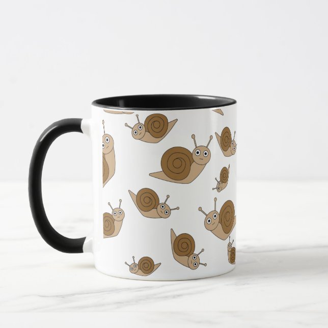 Schneckenmuster Tasse (Links)