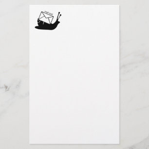 Schneckenpost Briefpapier