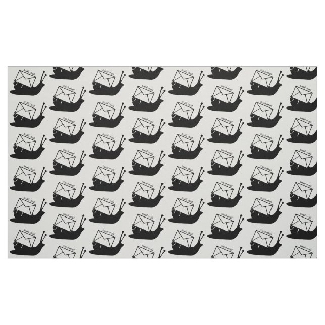 Schneckenpost Stoff (Fat Quarter (45,7 x 55,9 cm))
