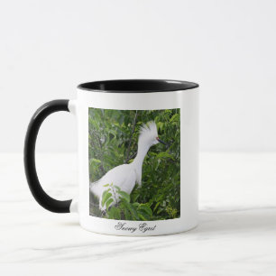 Schneckenreiher-Foto-Tasse Tasse