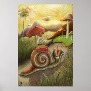 Schneckenreise Poster