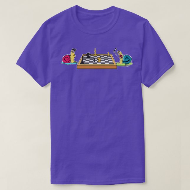 Schneckenschach T-Shirt (Design vorne)
