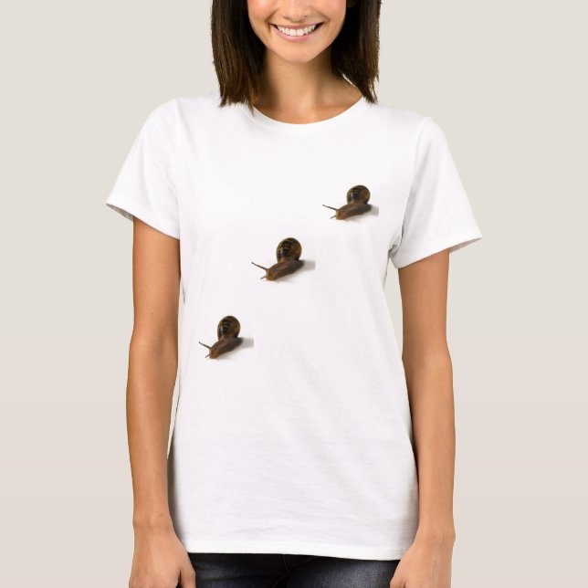 Schneckeschritt T-Shirt (Vorderseite)