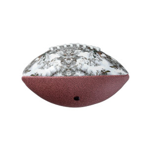 Schnee-Abstrakt Football