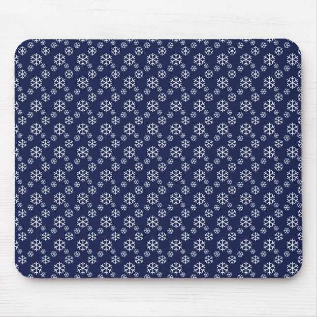 Schnee am Heiligabend Mousepad (Vorne)