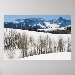 Schnee auf Dallas Divide Poster