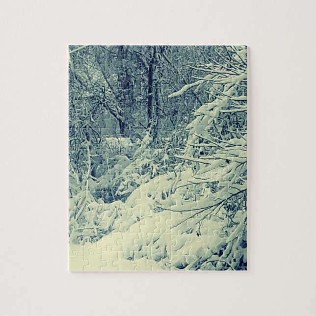 SCHNEE AUF DEN ÄSTEN  (Vertikal)