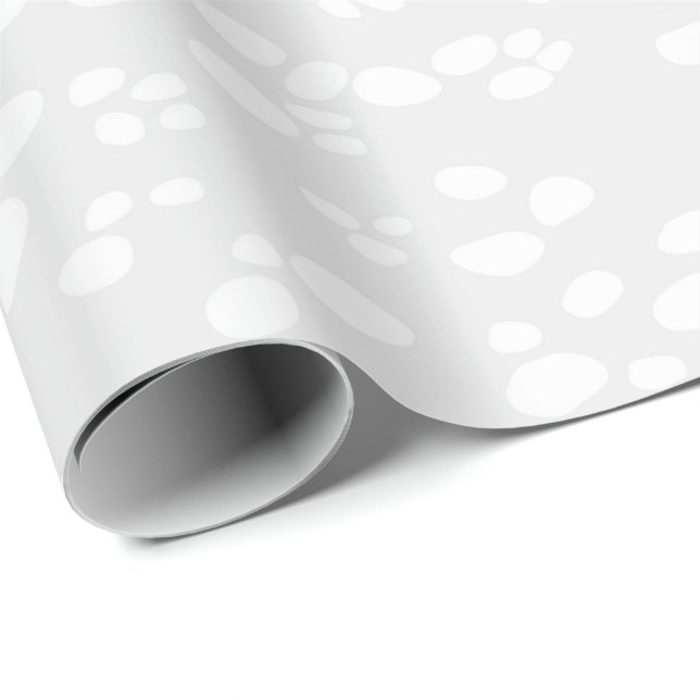 Schnee-Ball-elegantes Weihnachten Geschenkpapier (Rolleneckpunkt)