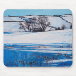 Schnee beschattet 2010 mousepad