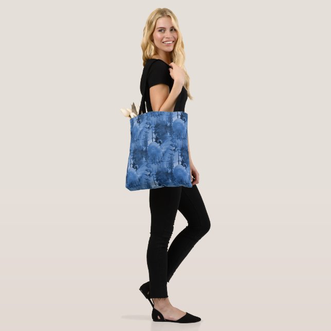 Schnee-Blumen..... Tasche (Am Model)