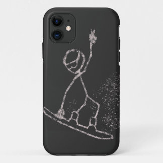 Schnee Boarding Stickman springen Luft Nase schnap Case-Mate iPhone Hülle
