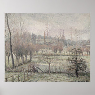 Schnee-Effekt bei Eragny, 1894 Poster