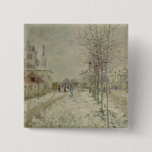 Schnee-Effekt Claude Monets   Button