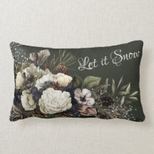 Schnee Eleganter Wintergarten Blumendesign