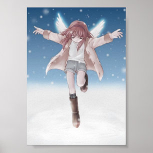 Schnee-Engel Poster