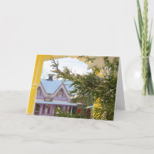 Schnee, Evergreen und Hütten - Martha's Vineyard