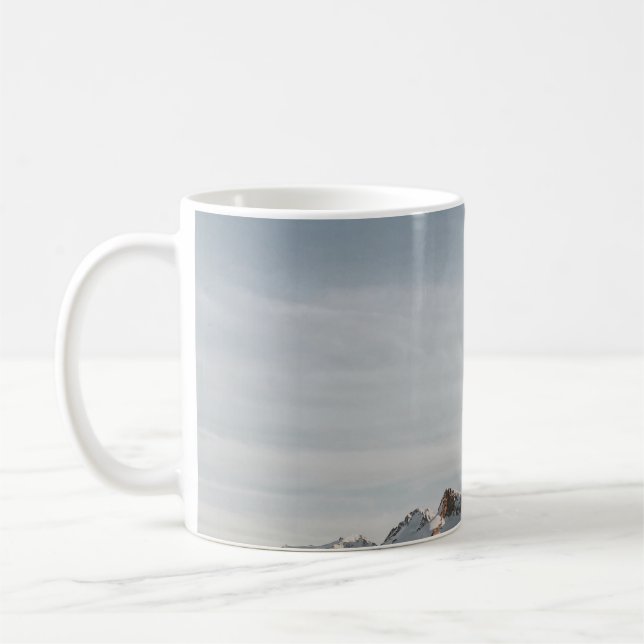 SCHNEE FEUERT AM TAG KAFFEETASSE (Links)
