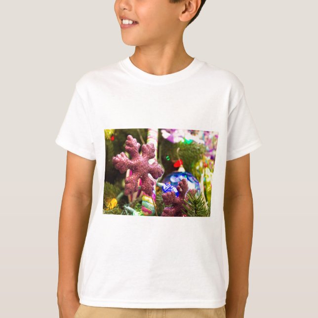 Schnee-Flitter T-Shirt (Vorderseite)