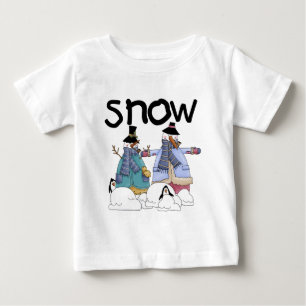 Schnee-Freund-T-Shirts und Geschenke Baby T-shirt