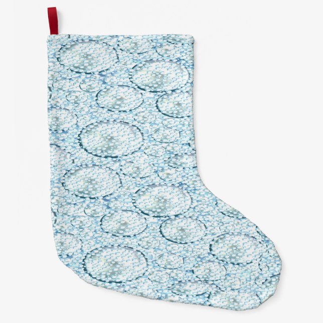Schnee für den WeihnachtsStrumpf Großer Weihnachtsstrumpf (Vorderseite)
