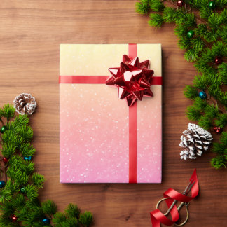Schnee Geschenkpapier