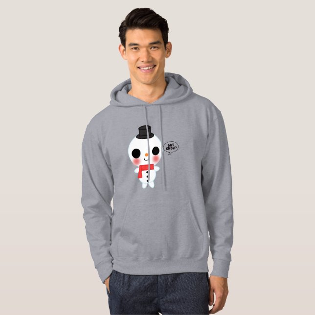 Schnee got? hoodie (Vorne ganz)