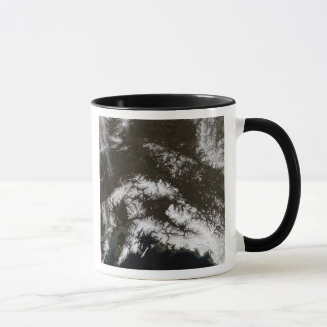 Schnee im Südzentrum von Alaska Tasse (Rechts)