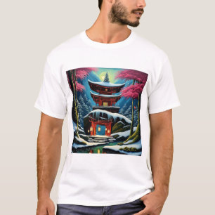 Schnee im Winter 5 T-Shirt