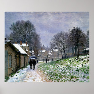 Schnee in Argenteuil (3) Poster