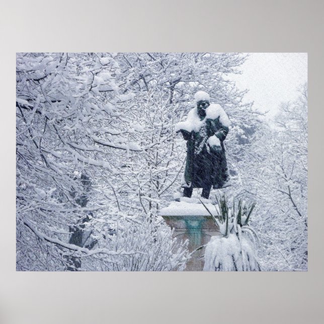 Schnee in Cardiff Poster (Vorne)