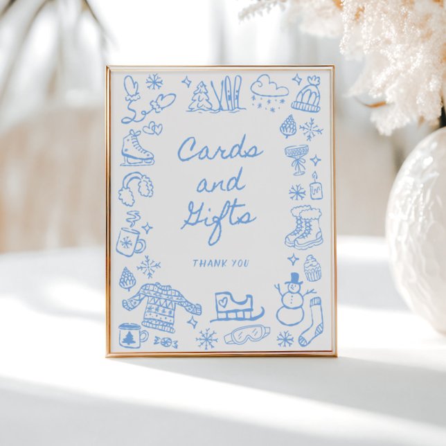 Schnee in der Liebe Whimsikkarten und Geschenke Poster (Von Creator hochgeladen)