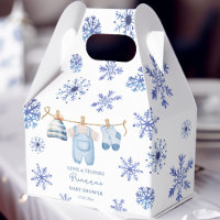 Schnee in der Liebe Winter Babydusche mit Monogram