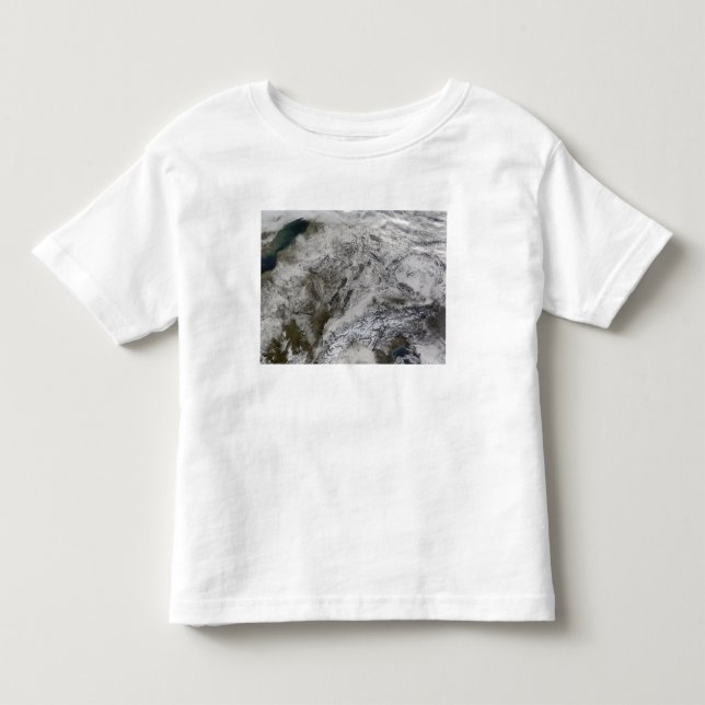 Schnee in Europa Kleinkind T-shirt (Vorderseite)