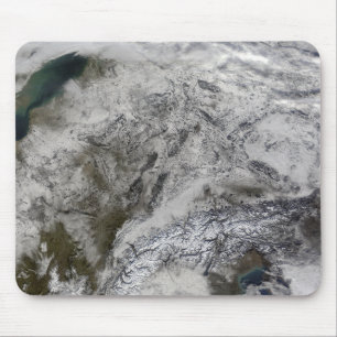 Schnee in Europa Mousepad