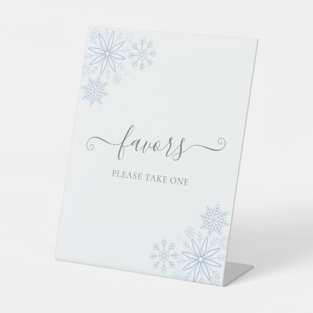 Schnee in Liebe Favoriten Sockelschild (Vorderseite)