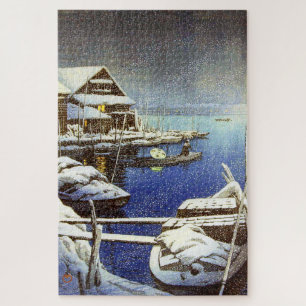 Schnee in Mukojima Kawase Hasui 1931