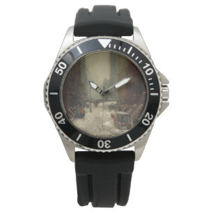 Schnee in New York City (Winter in NYC) Armbanduhr