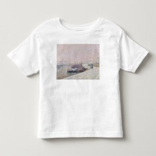 Schnee in Rouen Kleinkind T-shirt