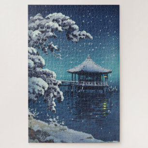 Schnee in Ukimido Katada von Tsuchiya Koitsu