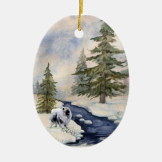 Schnee-Kees-Porzellan-Verzierung Keramik Ornament