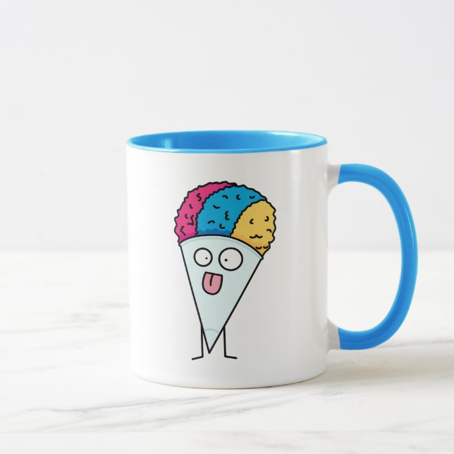 Schnee-Kegelzunge heraus lockern Tasse (Rechts)