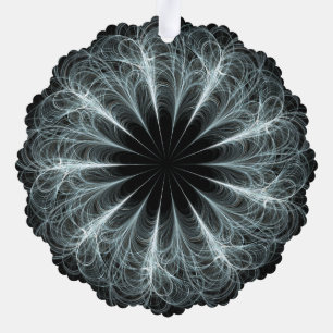 Schnee lassen ornament karte