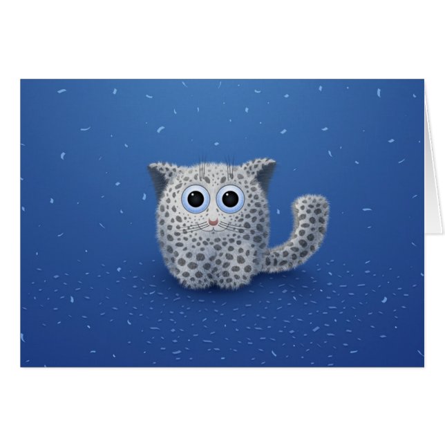 Schnee-Leopard (Vorderseite (Horizontal))