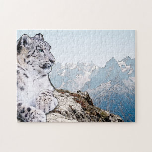 Schnee-Leopard