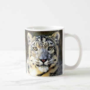 Schnee-Leopard-Kaffee-Tasse Kaffeetasse