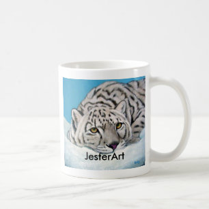 SCHNEE-LEOPARD KAFFEETASSE