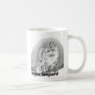 Schnee-Leopard-Tasse Kaffeetasse