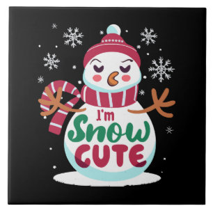 Schnee Niedlich! Embrace den Winter Charm der Weih Fliese