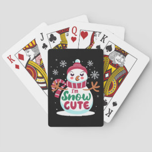 Schnee Niedlich! Embrace den Winter Charm der Weih Spielkarten