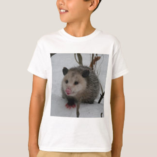 Schnee-Opossum T-Shirt